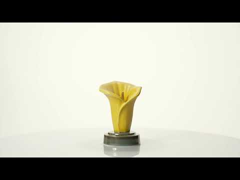 
                  
                    Charger et lire la vidéo dans la visionneuse de la Galerie, Pulvis Art Urns Keepsake Urn Calla Lily Keepsake Urn | Ceramic. Keepsake for cremation ashes - small
                  
                