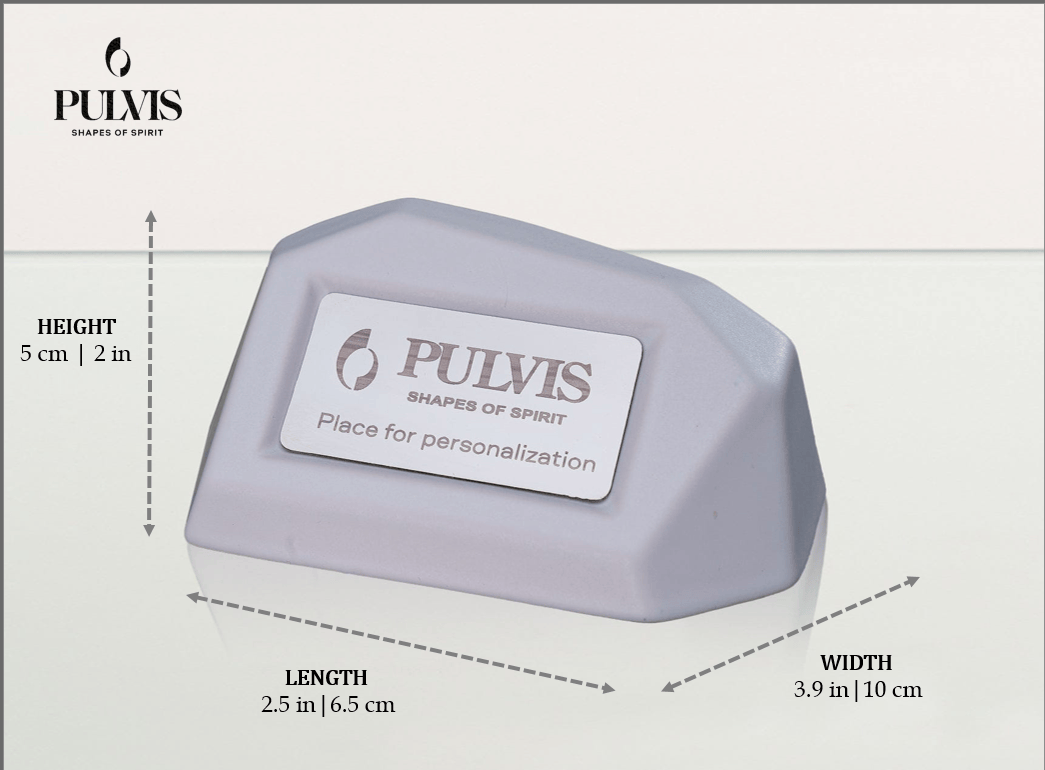 Pulvis Art Urns Accessories Memorial Nameplate Holder | Ceramic | sizes
