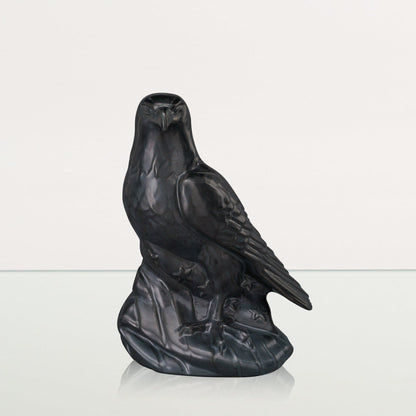 Aquilae Military Memorial For Cremation Ashes - Large | Dark Matte | Ceramic Urn - Pulvis Art Urns