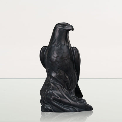 Aquilae Military Memorial For Cremation Ashes - Large | Dark Matte | Ceramic Urn - Pulvis Art Urns