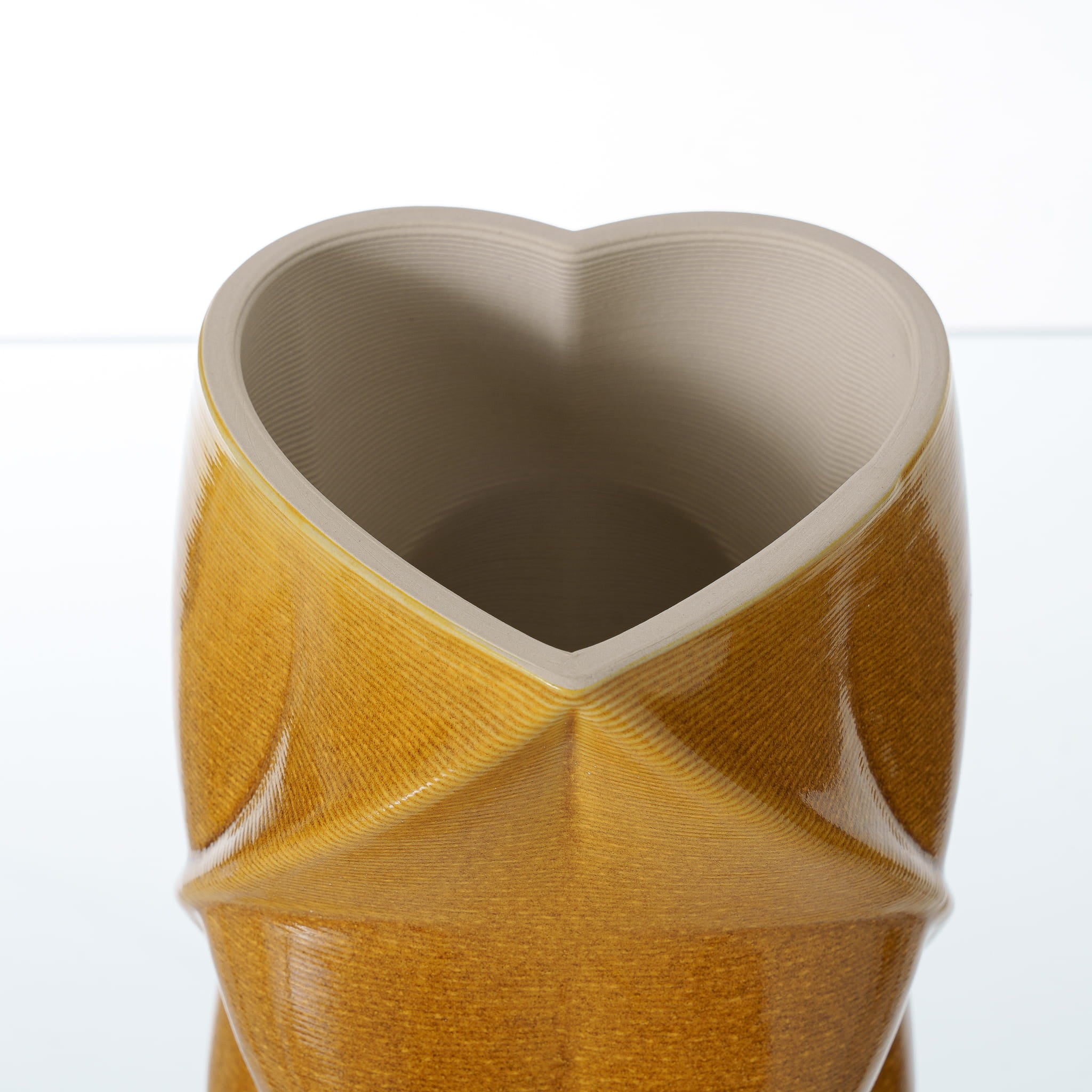 Pulvis Art Urns Adult Size Urn Cremation Urn "Nexus" - 3D Printed Ceramic Urn | Large