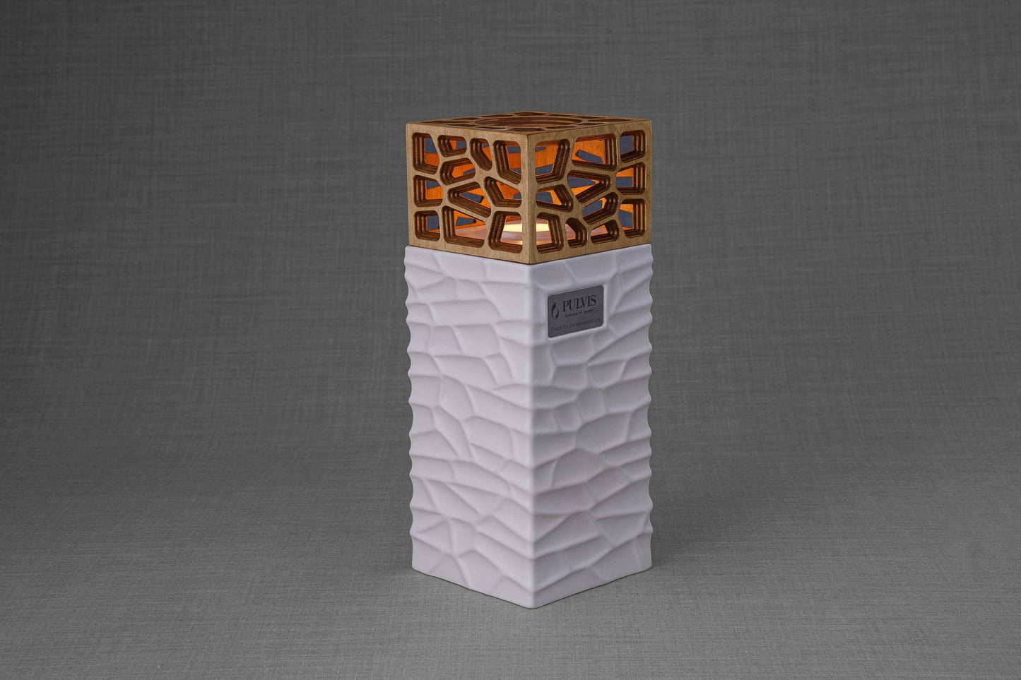 
                  
                    "Everlasting Flame" Cremation Urn for Ashes - Red | Ceramic Urn
                  
                