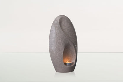 Eternity Handmade Cremation Urn for Ashes - Large | Craquelure | Ceramic Urn - Pulvis Art Urns