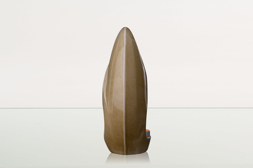 
                  
                    Pulvis Art Urns Adult Size Urn Eternity Handmade Cremation Urn for Ashes - Large Urn | Dark Sand | Ceramic
                  
                