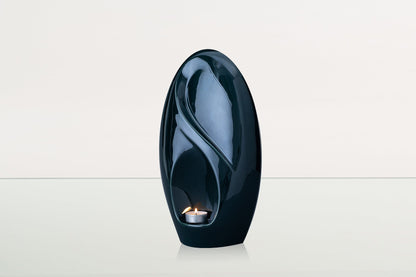 Eternity Handmade Cremation Urn for Ashes - Large Urn | Oxide Green | Ceramic - Pulvis Art Urns