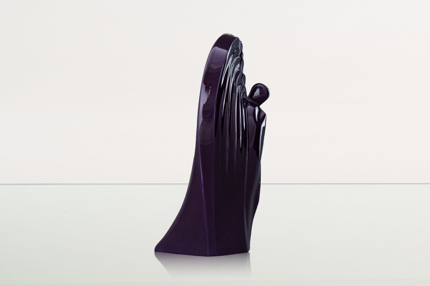 
                  
                    Pulvis Art Urns Adult Size Urn Guardian Handmade Cremation Urn for Ashes - Large | Violet | Ceramic Urn
                  
                