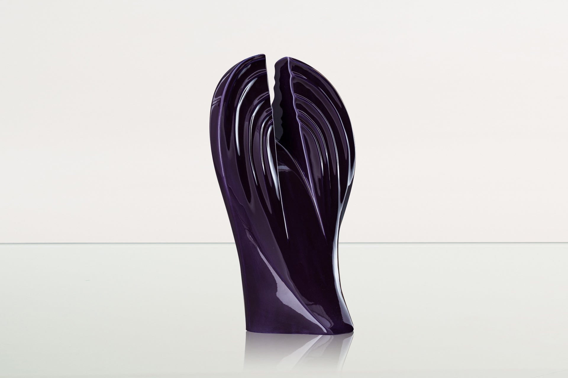 Guardian Handmade Cremation Urn for Ashes - Large | Violet | Ceramic Urn - Pulvis Art Urns