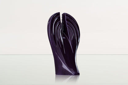Guardian Handmade Cremation Urn for Ashes - Large | Violet | Ceramic Urn - Pulvis Art Urns