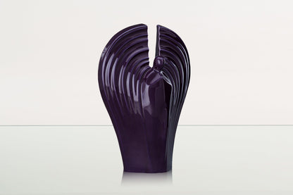 Guardian Handmade Cremation Urn for Ashes - Large | Violet | Ceramic Urn - Pulvis Art Urns