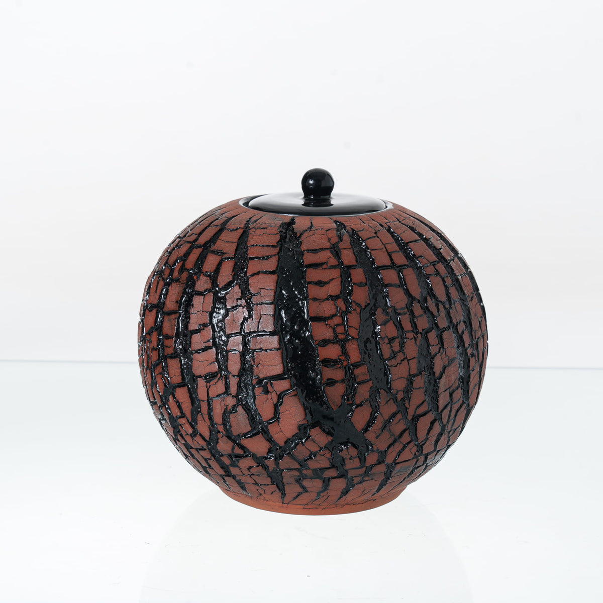 Pulvis Art Urns Adult Size Urn Handmade Cremation Urn "Aurea" - Large | Pottery Wheel Urn
