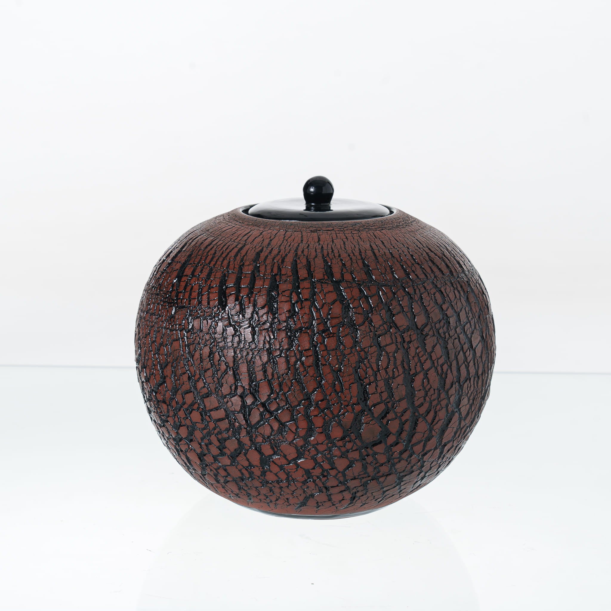 Pulvis Art Urns Adult Size Urn Handmade Cremation Urn "Aurea" - Large | Pottery Wheel Urn