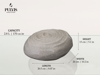 Pulvis Art Urns Adult Size Urn Handmade Cremation Urn for Ashes "Resonance" - Large Urn |sizes