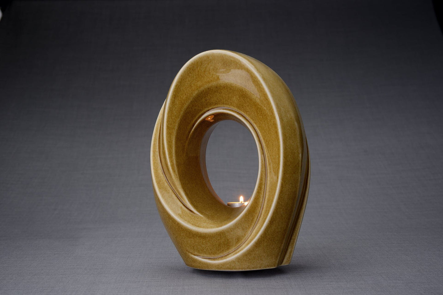 
                  
                    Pulvis Art Urns Adult Size Urn Handmade Cremation Urn for Ashes "The Passage" - Large | Dark Sand | Ceramic
                  
                