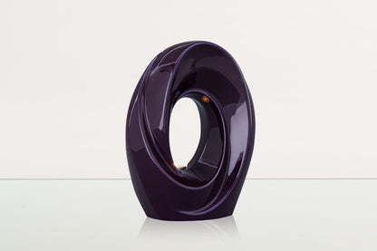 Handmade Cremation Urn for Ashes "The Passage" - Large Urn | Violet | Ceramic - Pulvis Art Urns