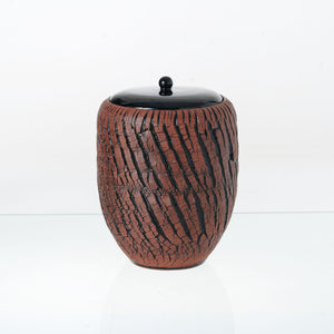 Pulvis Art Urns Adult Size Urn Handmade Cremation Urn "Halo" - Large | Pottery Wheel Urn