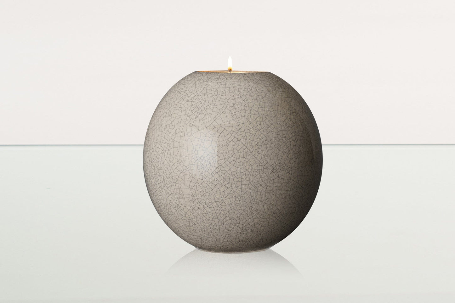 
                  
                    Pulvis Art Urns Adult Size Urn Handmade Cremation Urn "Harmony" - Large | Craquelure | Ceramic Urn
                  
                
