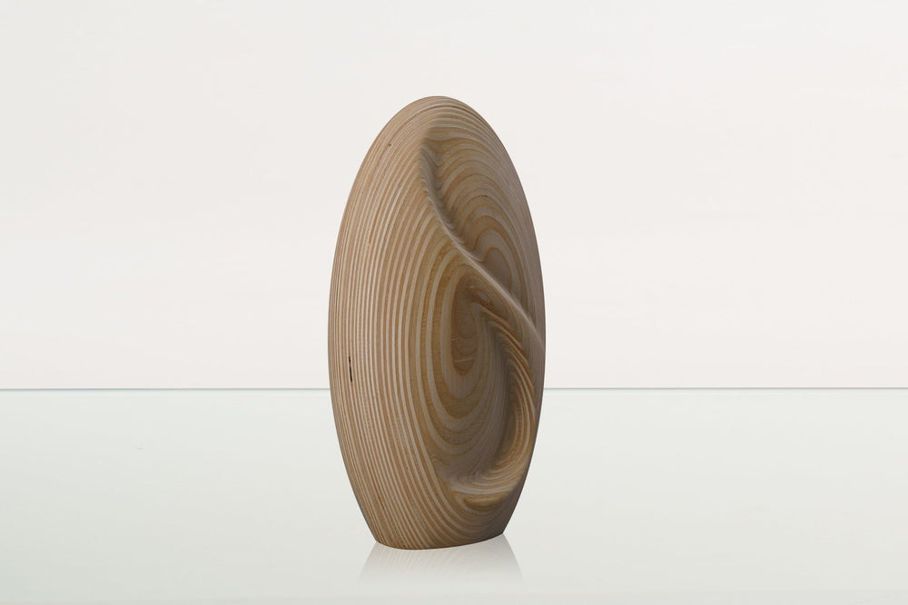 Pulvis Art Urns Adult Size Urn Wooden Cremation Urn "Eternity" - Premium Plywood Urn