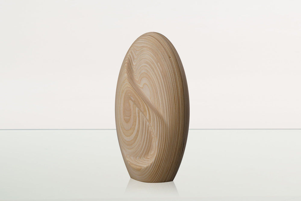 Pulvis Art Urns Adult Size Urn Wooden Cremation Urn "Eternity" - Premium Plywood Urn