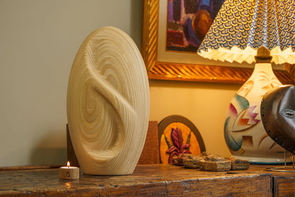 Wooden Cremation Urn "Eternity" - Premium Plywood Urn - Pulvis Art Urns