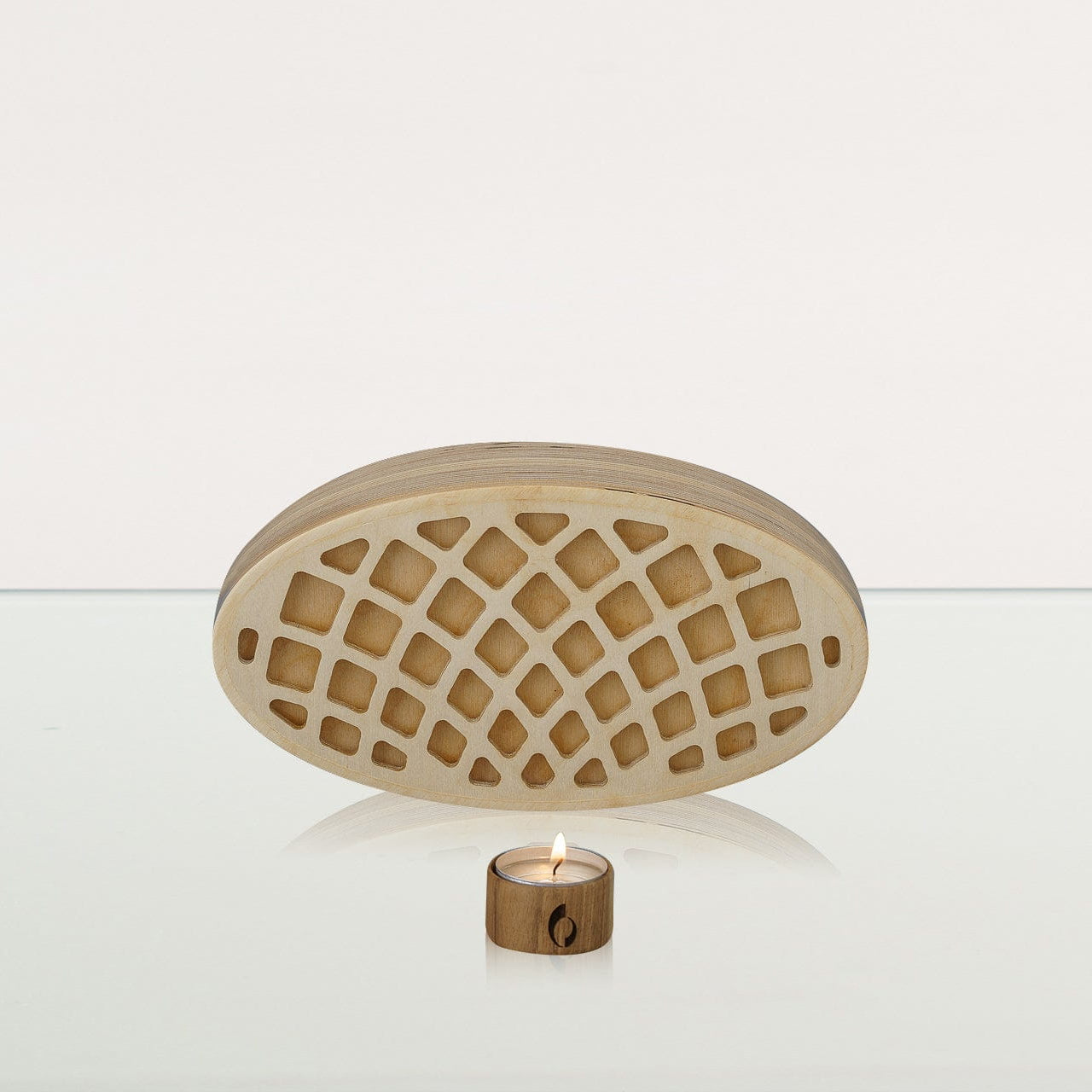 Wooden Cremation Urn "Remembrance" - Handmade - Rhomb Urn - Pulvis Art Urns