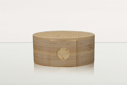 Wooden Cremation Urn "Remembrance" - Handmade - Rhomb Urn - Pulvis Art Urns