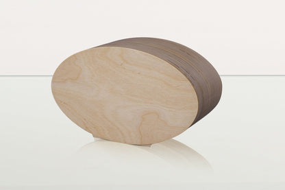 Wooden Cremation Urn "Remembrance" - Handmade - Rhomb Urn - Pulvis Art Urns