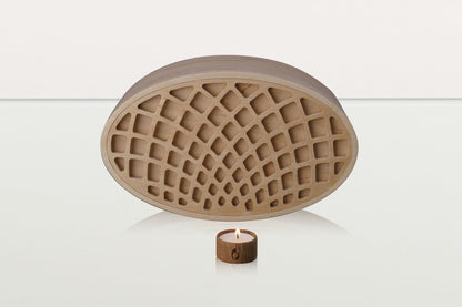 Wooden Cremation Urn "Remembrance" - Handmade - Rhomb Urn - Pulvis Art Urns