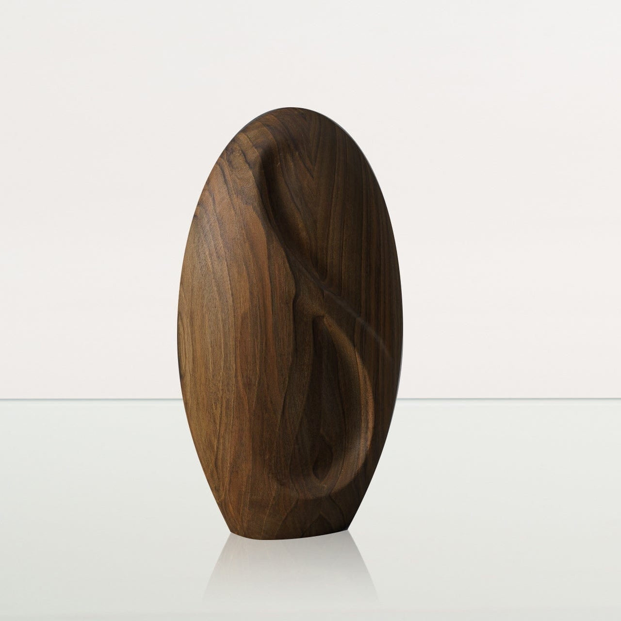 Wooden Urn for Ashes "Eternity" - Genuine Walnut Urn - Pulvis Art Urns