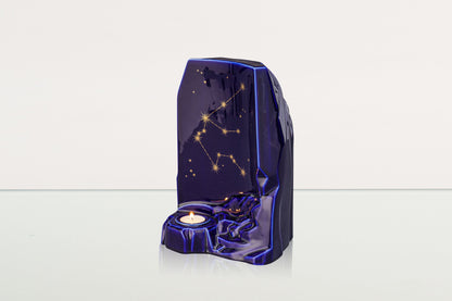 Zodiac Urn for Ashes "Aquarius" - Large | Star Sign Urn - Pulvis Art Urns