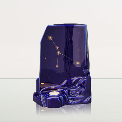 Zodiac Urn for Ashes "Cancer" - Large | Star Sign Urn - Pulvis Art Urns