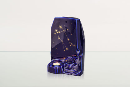 Zodiac Urn for Ashes "Gemini" - Large | Star Sign Urn - Pulvis Art Urns