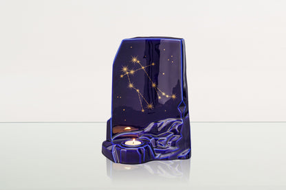 Zodiac Urn for Ashes "Gemini" - Large | Star Sign Urn - Pulvis Art Urns