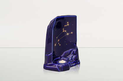 Zodiac Urn for Ashes "Leo" - Large | Star Sign Urn - Pulvis Art Urns