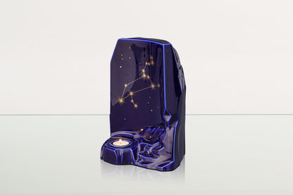 Zodiac Urn for Ashes "Leo" - Large | Star Sign Urn - Pulvis Art Urns