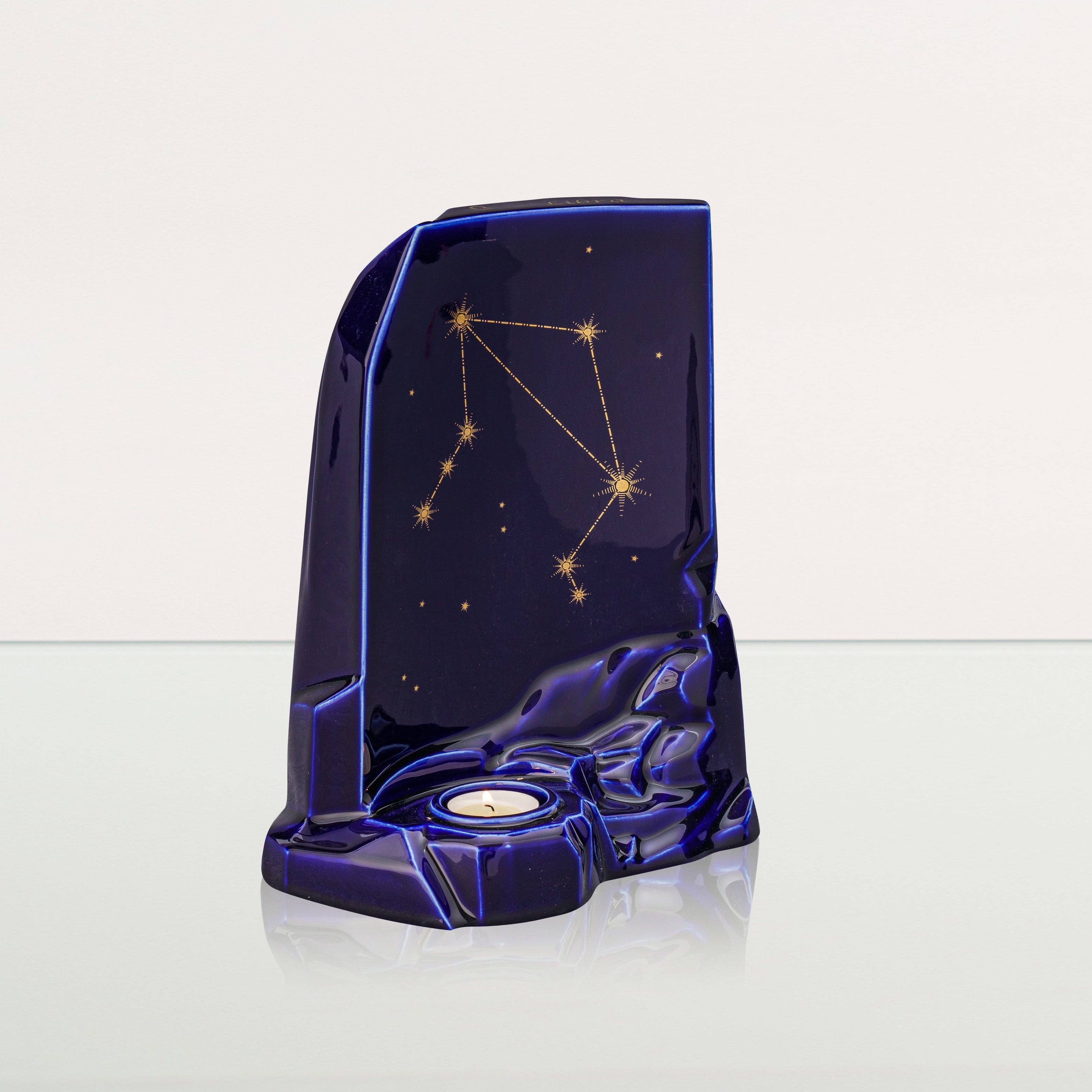 Zodiac Urn for Ashes "Libra" - Large | Star Sign Urn - Pulvis Art Urns