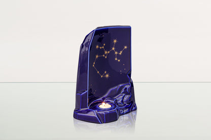 Zodiac Urn for Ashes "Sagittarius" - Large | Star Sign Urn - Pulvis Art Urns