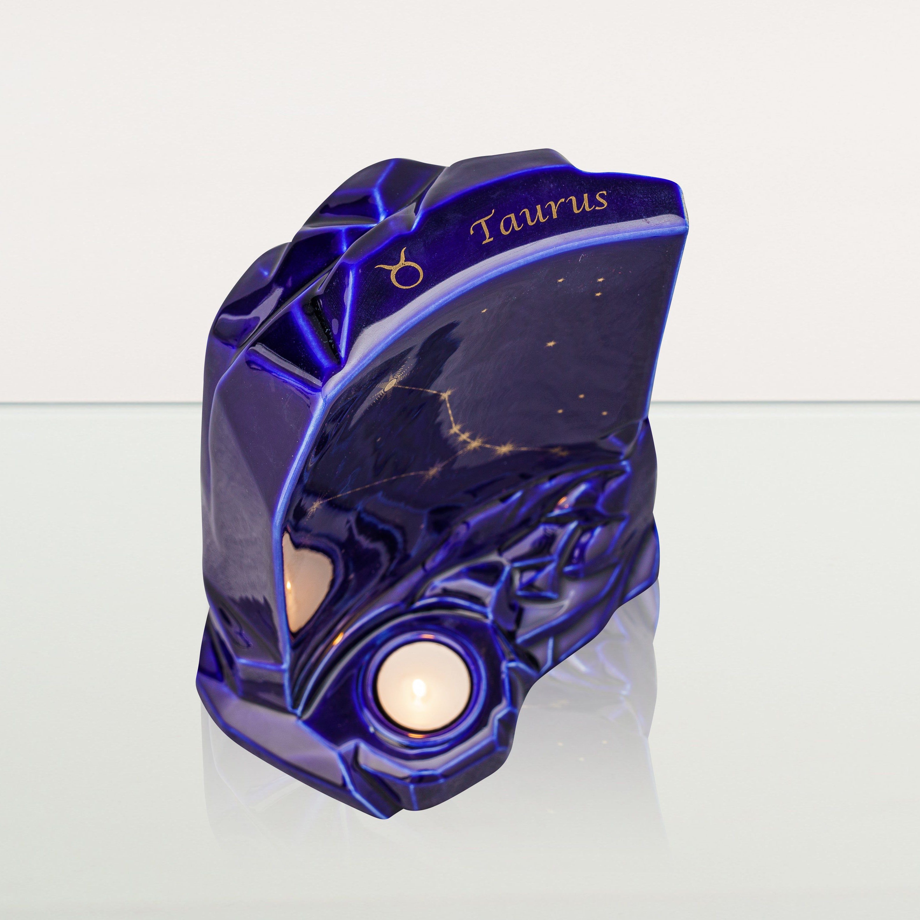 Zodiac Urn for Ashes "Taurus" - Large | Star Sign Urn - Pulvis Art Urns