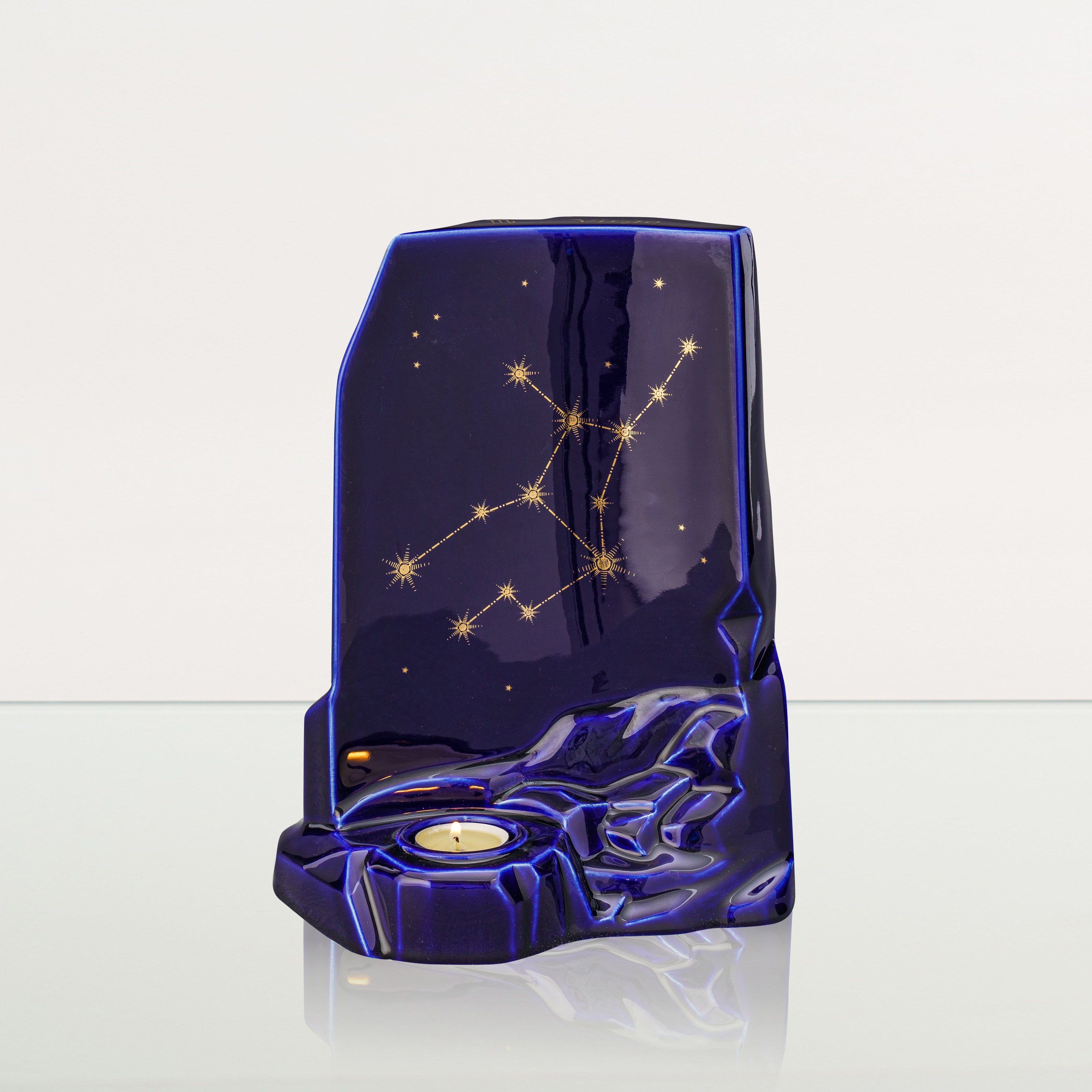 Zodiac Urn for Ashes "Virgo" - Large | Star Sign Urn - Pulvis Art Urns