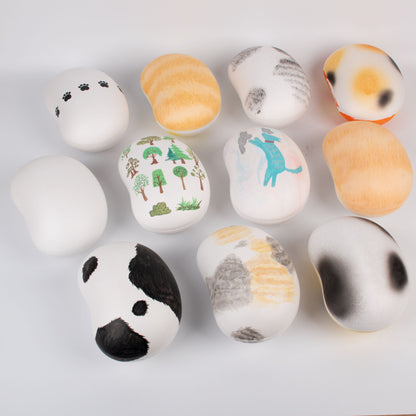 Pulvis Art Urns Biodegradable Urn Biodegradable Pet Urn "Peanut" | Customizable Burial Memorial for Pets