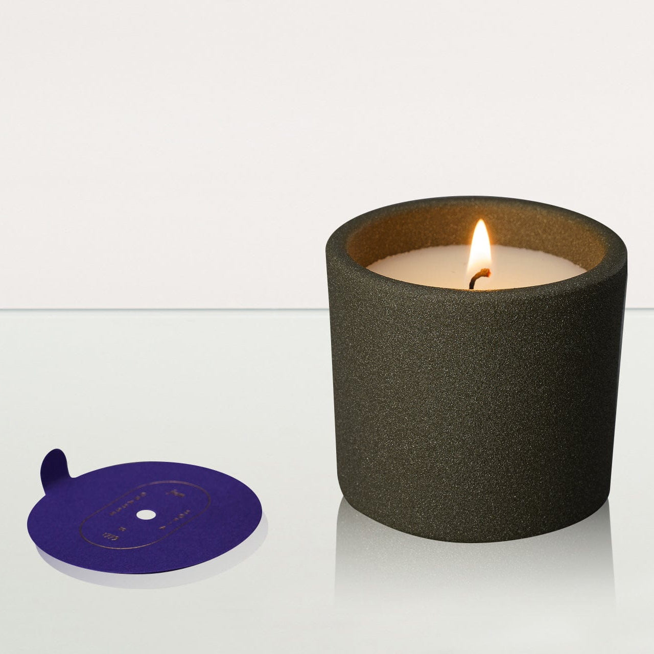 Artisan Scented Candle - Cistus / Patchouli / Amber - Pulvis Art Urns