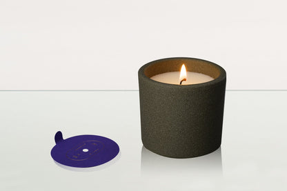 Artisan Scented Candle - Cistus / Patchouli / Amber - Pulvis Art Urns