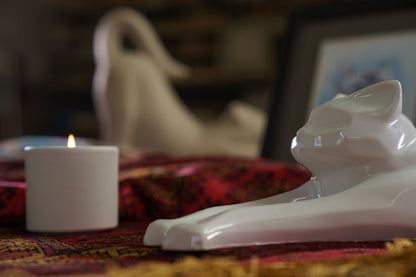 Artisan Scented Candle - Saffron / Vanilla / Cardamom - Pulvis Art Urns