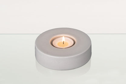 Caleo Handmade Candleholder for Cremation Urns - Off-white | Ceramic - Pulvis Art Urns