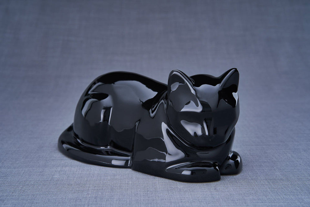 Pulvis Art Urns Lamp Black / Light "Cat" Memorial Bundle - 4 pcs. | Handmade