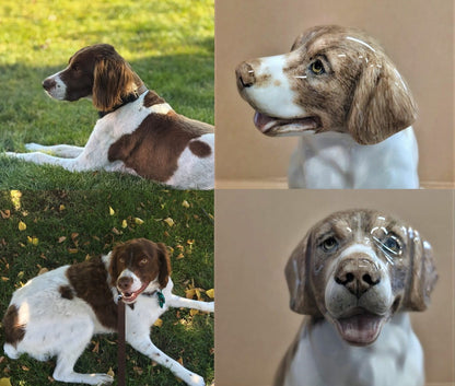 Pulvis Art Urns Custom Decorated Pet Urn - Handmade | Ceramic Pet Urn