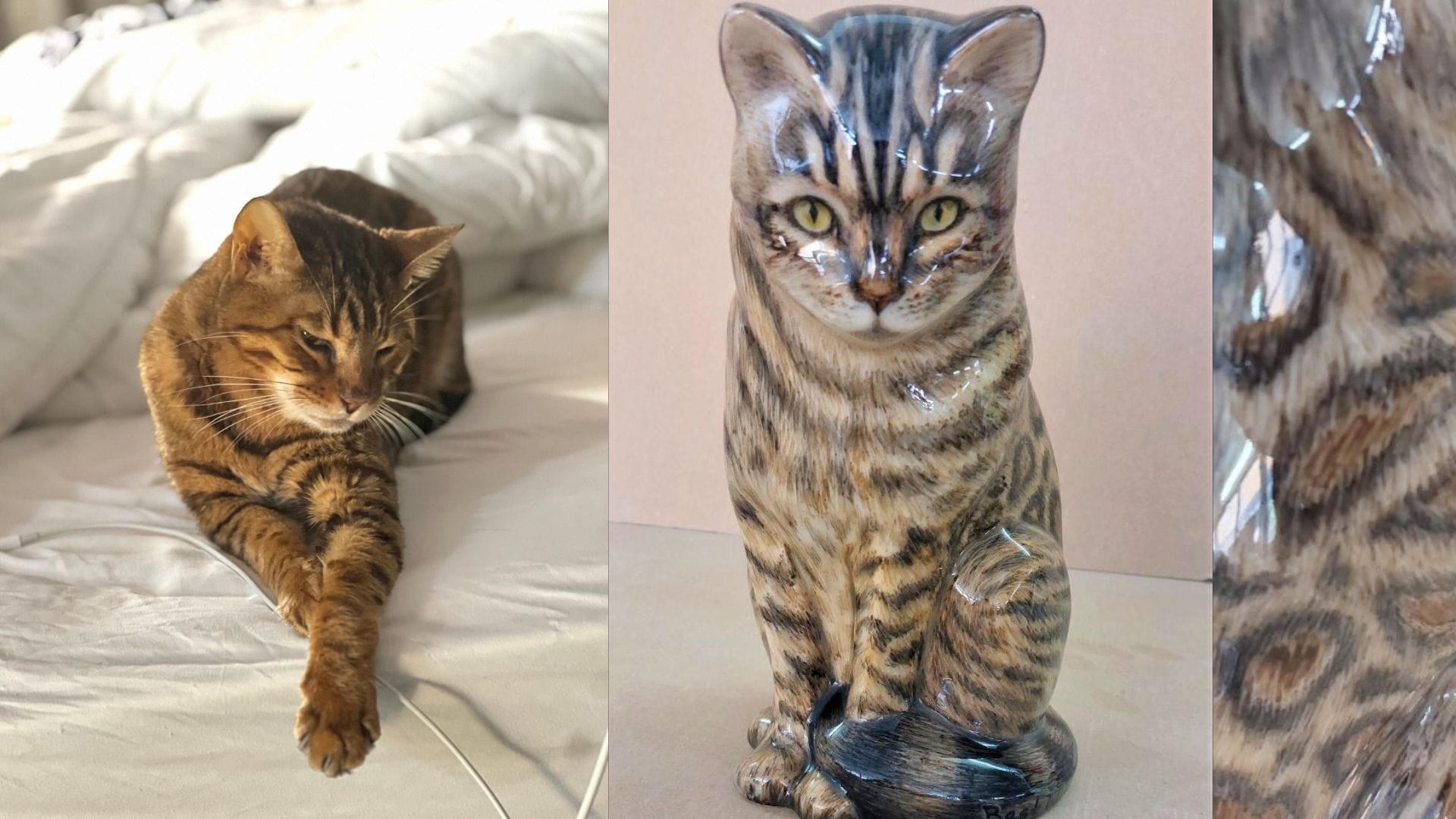 Pulvis Art Urns Custom Decorated Pet Urn - Handmade | Ceramic Pet Urn