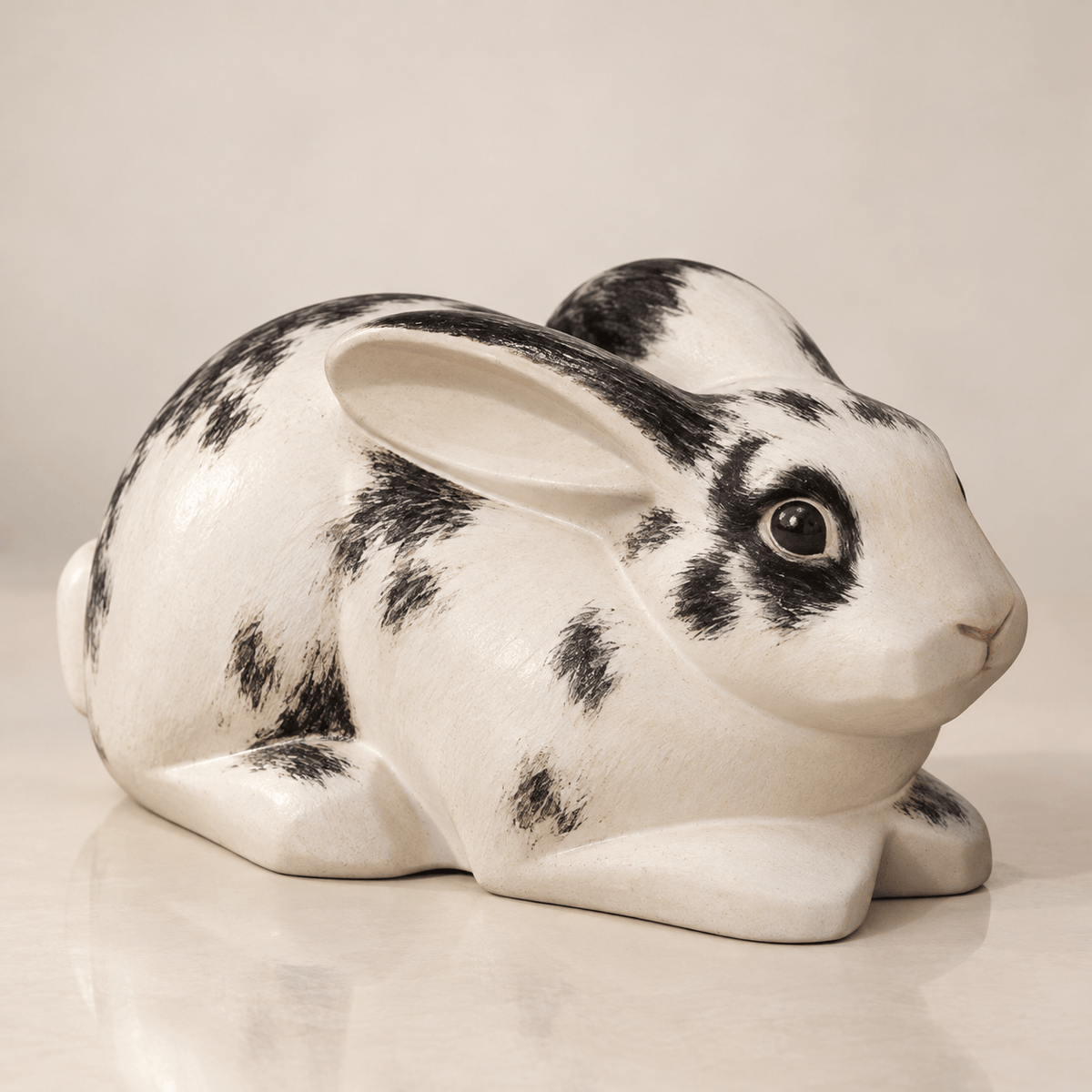 Pulvis Art Urns Custom Pet Urn Custom Decorated Pet Urn - Handmade | Rabbit | Ceramic Pet Urn