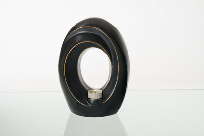 Pulvis Art Urns Exclusive Urn Cast Bronze Cremation Urn "The Passage" - Dark Patina | Exclusive Bronze Urn