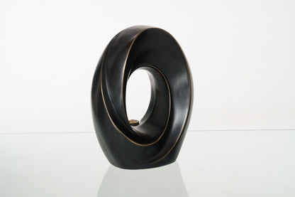 Pulvis Art Urns Exclusive Urn Cast Bronze Cremation Urn "The Passage" - Dark Patina | Exclusive Bronze Urn