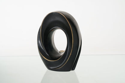 Pulvis Art Urns Exclusive Urn Cast Bronze Cremation Urn "The Passage" - Dark Patina | Exclusive Bronze Urn